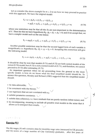 Applied econometrics