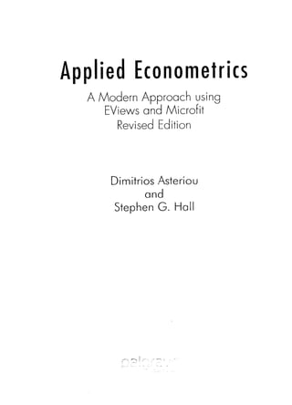 Applied econometrics