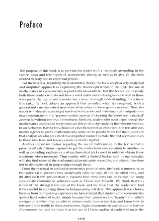 Applied econometrics