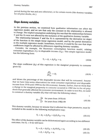 Applied econometrics