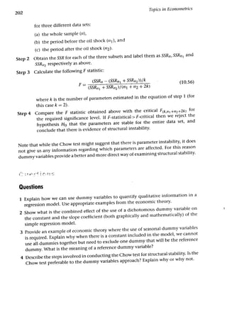 Applied econometrics