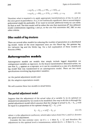 Applied econometrics