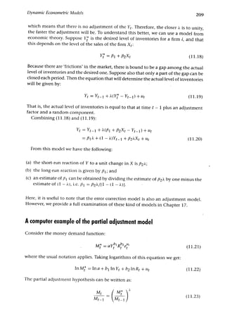 Applied econometrics
