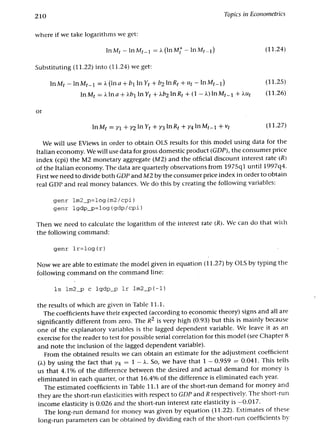 Applied econometrics