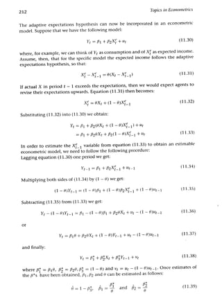 Applied econometrics