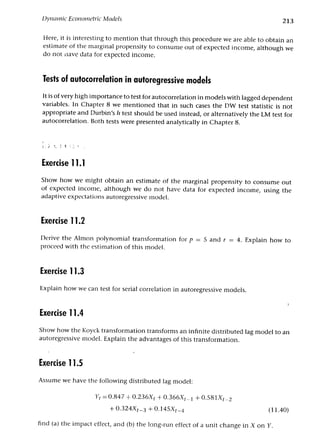 Applied econometrics