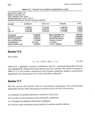 Applied econometrics