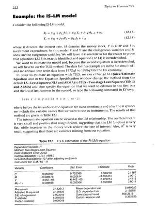 Applied econometrics