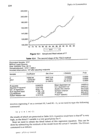Applied econometrics