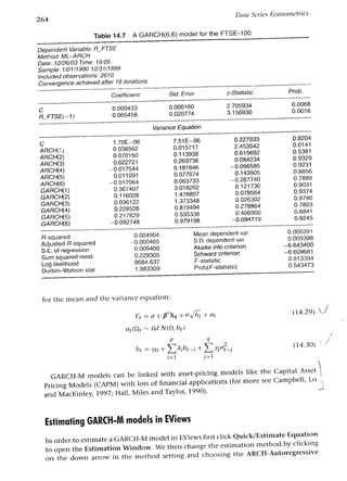 Applied econometrics