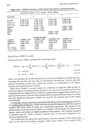 Applied econometrics