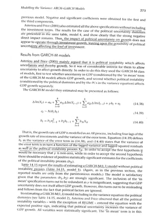 Applied econometrics