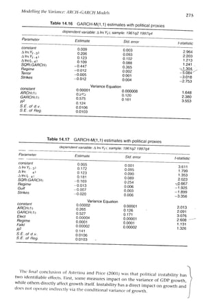 Applied econometrics