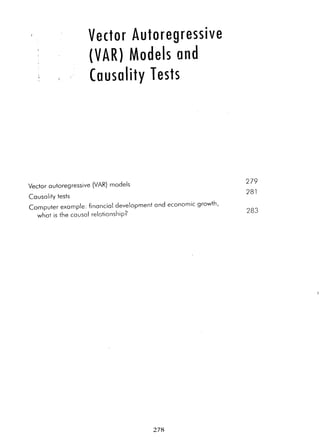 Applied econometrics