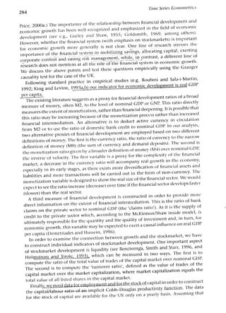 Applied econometrics