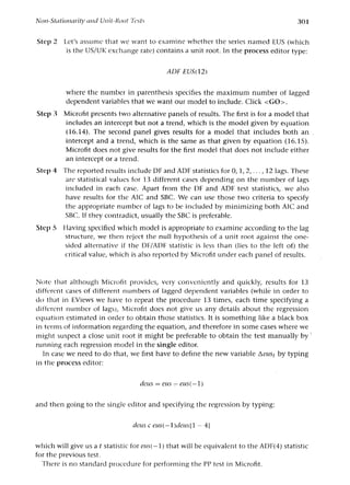 Applied econometrics