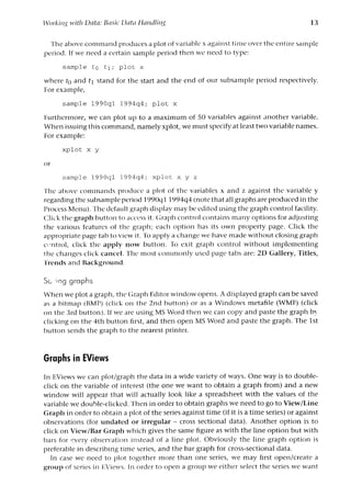 Applied econometrics