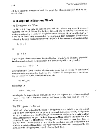 Applied econometrics