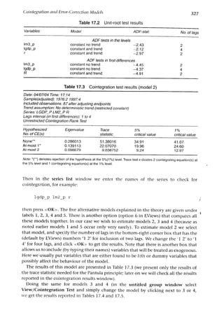 Applied econometrics