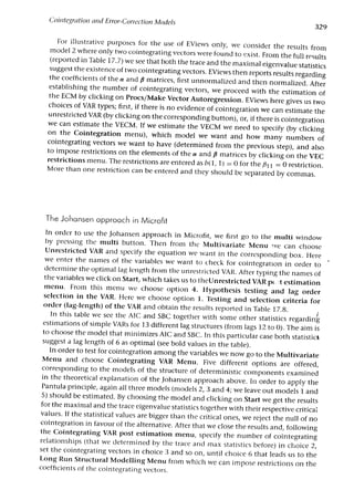 Applied econometrics