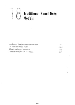 Applied econometrics