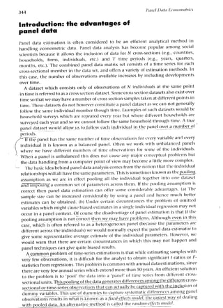 Applied econometrics