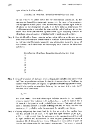 Applied econometrics