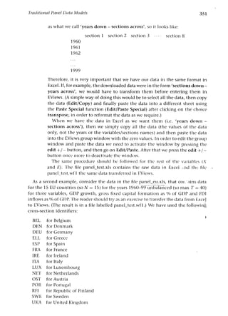 Applied econometrics