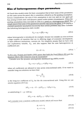 Applied econometrics