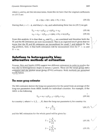 Applied econometrics