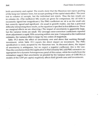 Applied econometrics