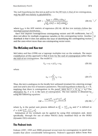 Applied econometrics