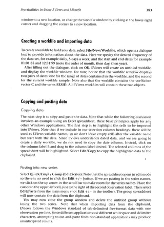 Applied econometrics