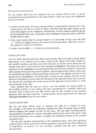 Applied econometrics