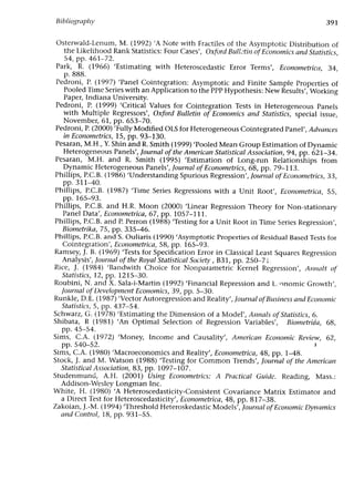 Applied econometrics