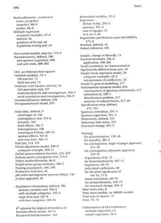 Applied econometrics