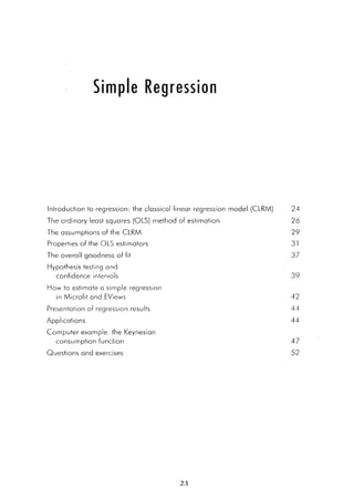 Applied econometrics