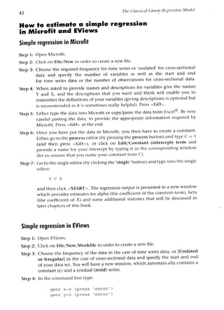 Applied econometrics