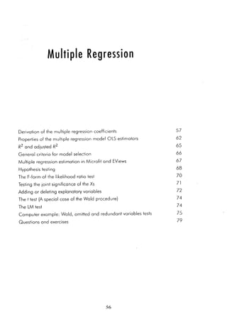 Applied econometrics