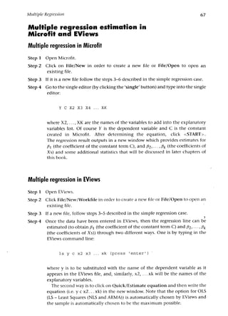 Applied econometrics