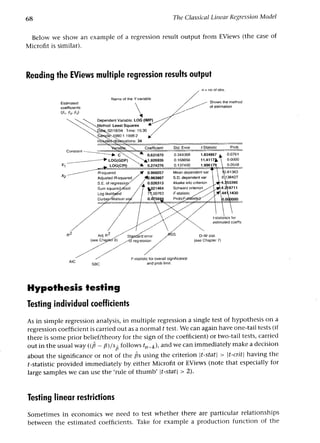 Applied econometrics