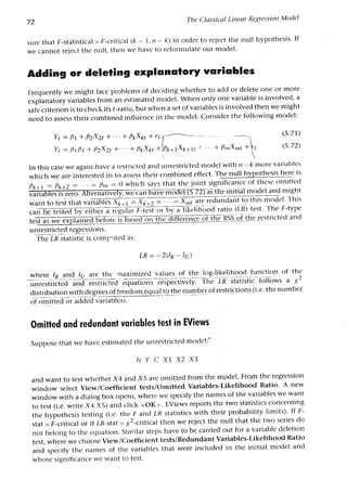 Applied econometrics