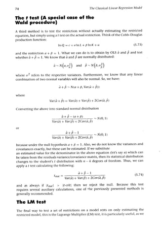 Applied econometrics