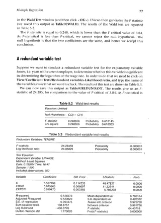 Applied econometrics