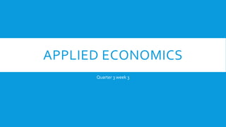 supply & demand market equilibrium - ap ib college - ... Applied economics week 3 (market demand.supply equilibrium).pptx