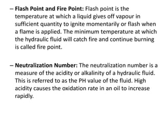– Flash Point and Fire Point: Flash point is the
temperature at which a liquid gives off vapour in
sufficient quantity to ...