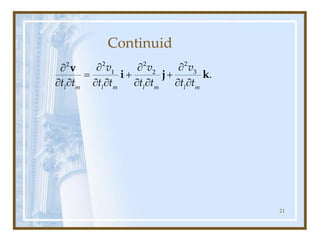 Continuid
21
2
2 2
2
3
1 2
.
l m l m l m l m
v
v v
t t t t t t t t

 

= + +
       
v
i j k
 