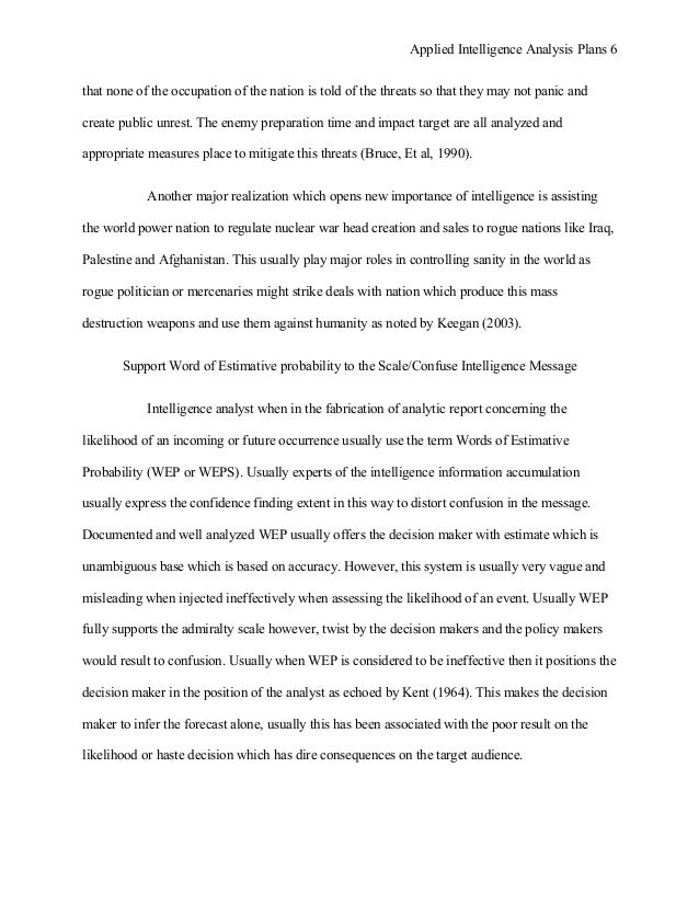 Analytical thesis example picture