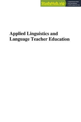 Applied linguistics and language teacher education.pdf