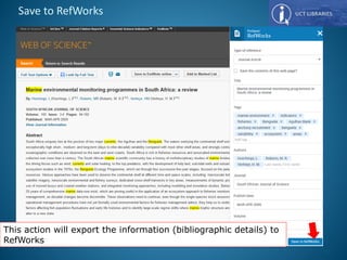 Save to RefWorks
This action will export the information (bibliographic details) to
RefWorks
38
 